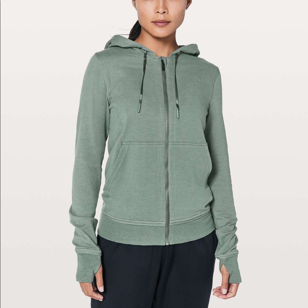 RARE Lululemon Press Pause Jacket - Juniper